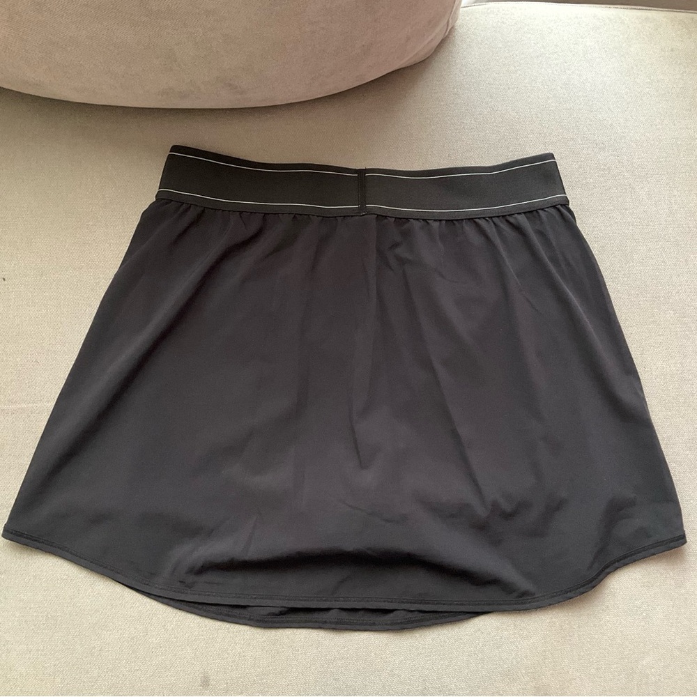Alo Yoga Match Point Tennis Skirt Black L - Picture 14 of 14